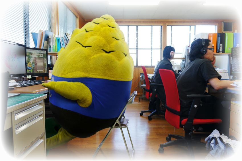ウチの職場にまっくんが！